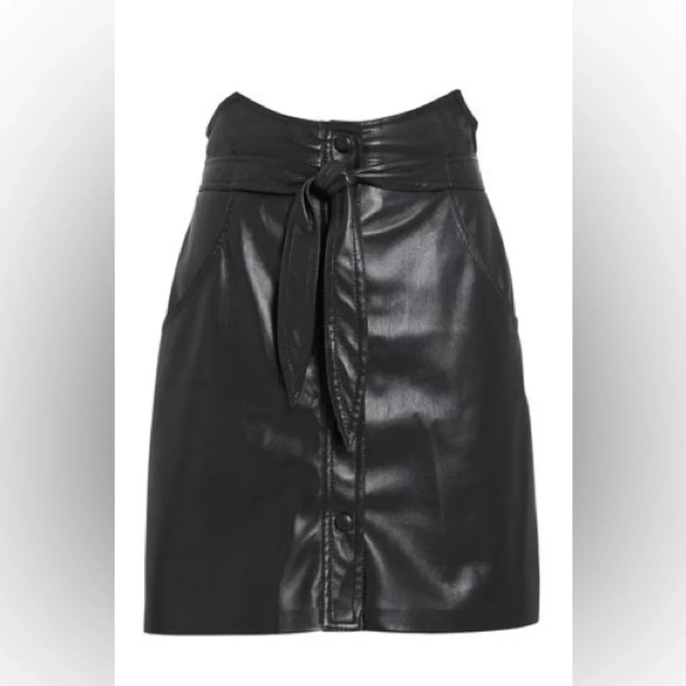 Nanushka western faux leather mini skirt size medium - Picture 8 of 14